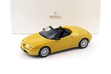 1:18 Norev Alfa Romeo Spider 2.0 T.Spark 1999 With Soft Top Zoe Yellow - Limited