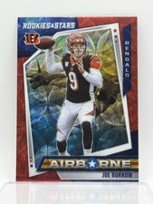 Joe Burrow 2021 Panini Rookies and Stars Airborne Red Scope Prizm #AB-12