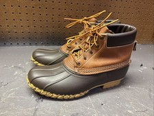 LL Bean women s Bean Boot rolled leather Classic Quality 149 size 10 Nice