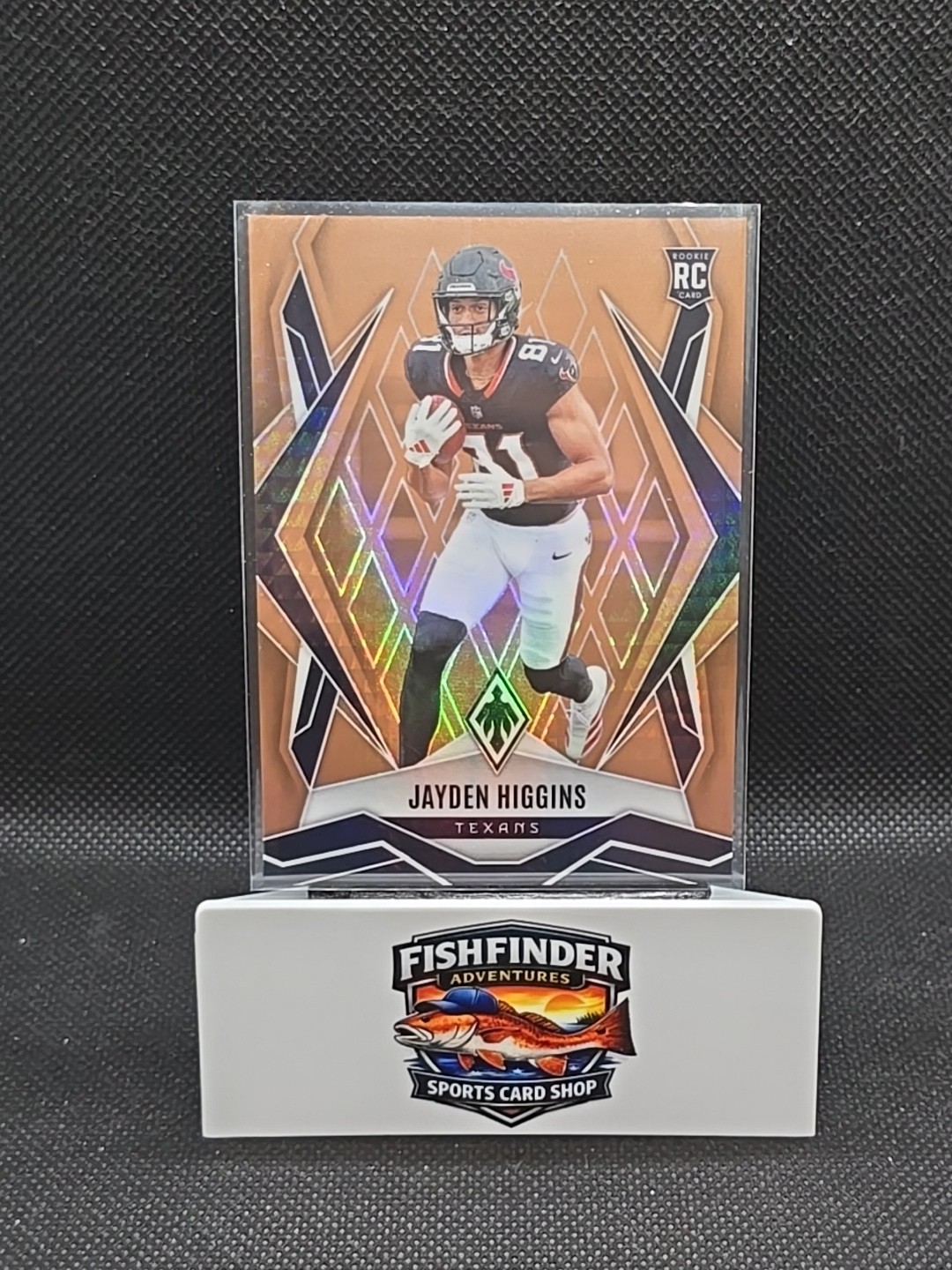 2025 Panini Phoenix Jayden Higgins Rookie #180 Bronze Hyper Prizm /50