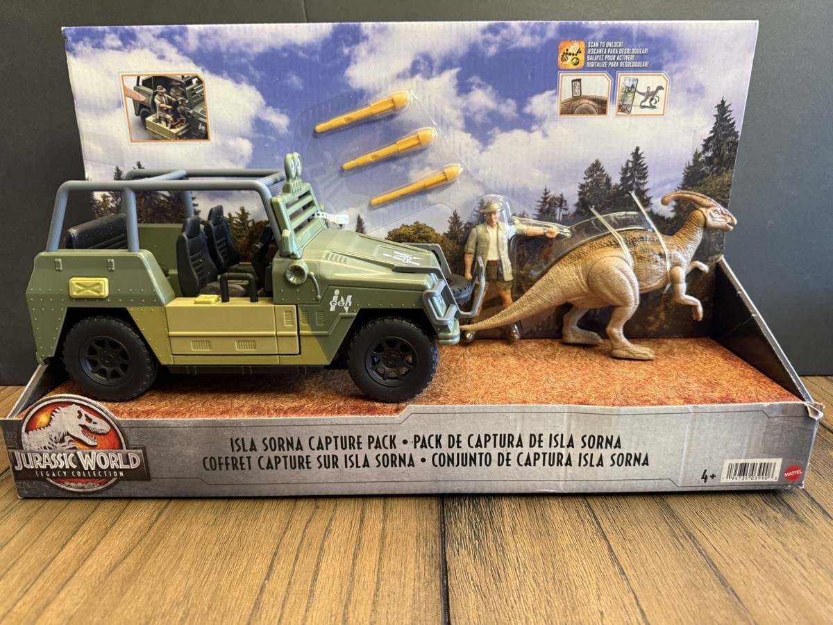 Jurassic World Legacy Collection Isla Sorna Capture Pack for sale