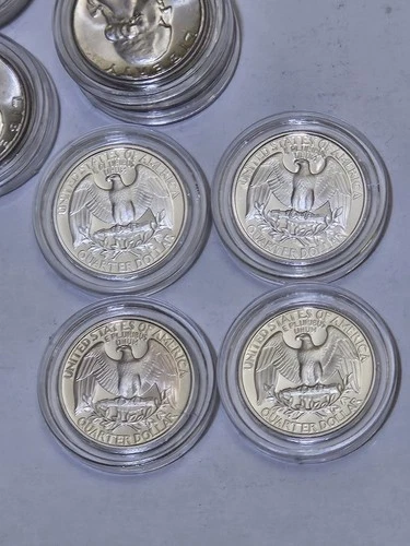 SILVER PROOF! 1994 S Washington Quarter 4 Coin Lot  "Inflation Resistant Money!"