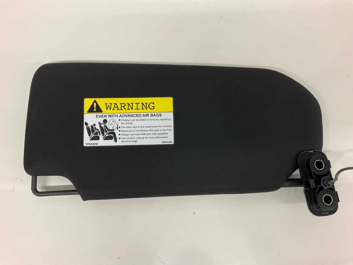 18-23 Volvo S90 V90 Right Black Sun Visor 31497338 | eBay