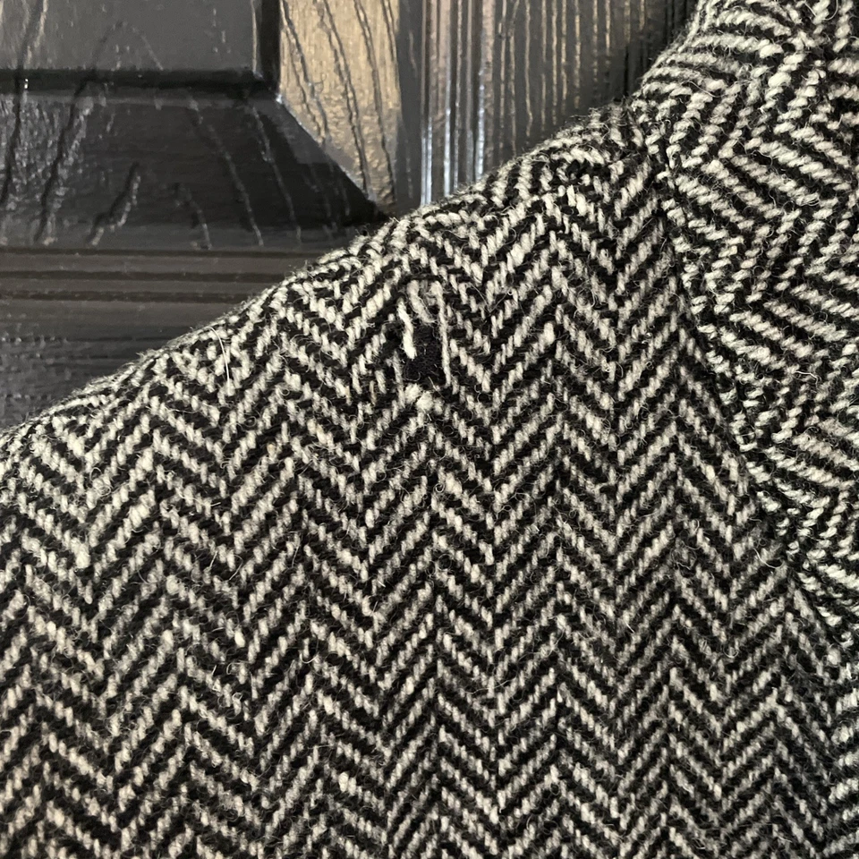 Blazer Chaqueta Lauren Ralph Lauren Mezcla Lana Espiga Para Mujer Talla 8 Foto 4 de 4