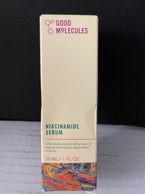 GOOD MOLECULES Niacinamide Serum  75 mL / 2.5 oz Improve Pore Appearance  NIB