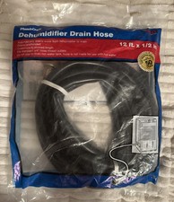 Waxman PlumbCraft 7507100 Dehumidifier Drain Hose 12 feet x 1/2 inch Made In USA