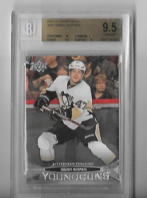 2011-12 Upper Deck #493 Simon Despres YG RC Pittsburgh Penguins Beckett 9.5