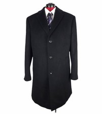 Digel Mantel Kaschmir 52 Wool Cashmere Wollmantel Luxusmantel Kurzmantel Black 