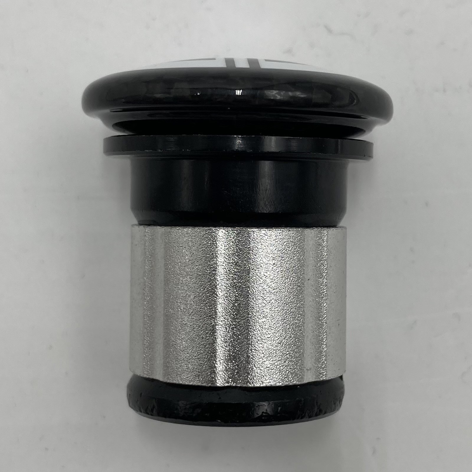 Bike Headset Carbon Top Cap Tange Seiki Silver for Mountain Bike Road Bicycle