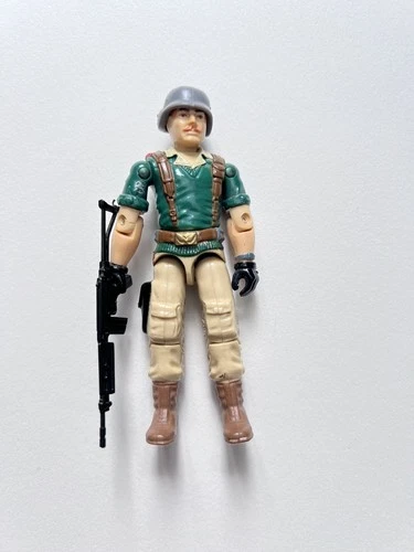 G.I. Joe Crankcase AWE Driver COMPLETE WITH CARD 1985 ARAH