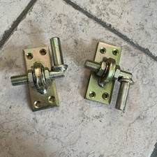 Haken Kloben verstellbar Dorn 16mm gelb verzinkt NEU