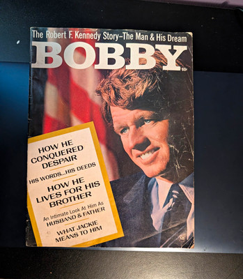 The People Who Love Bobby by Leo P. Brophy Paperback Illustrated Biography RFK