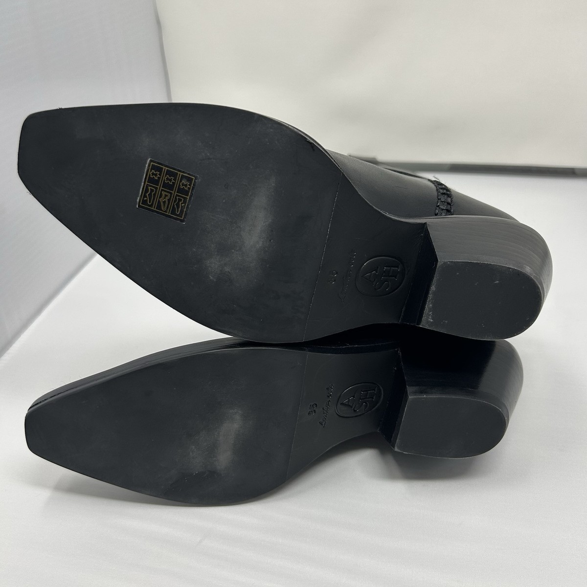 【ASH】 DURAN スエードブーツ Ash Duran 5mm calf leather boots size EU35-US5 in black pull