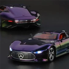 1:24 Vision GT Concept Sports Car Model – Diecast Metal Toy with Sound & Light