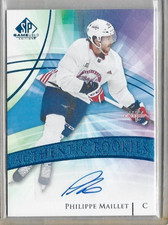 Philippe Maillet Washington Capitals 2020-21 SP Game Used Auto #187