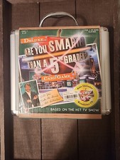 Are You Smarter Than a 5th Grader? Deluxe Triva Card Game - New & Sealed Decks 