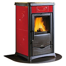 STUFA A LEGNA 'ROSSELLA PLUS' 8 kW - colore pietra naturale