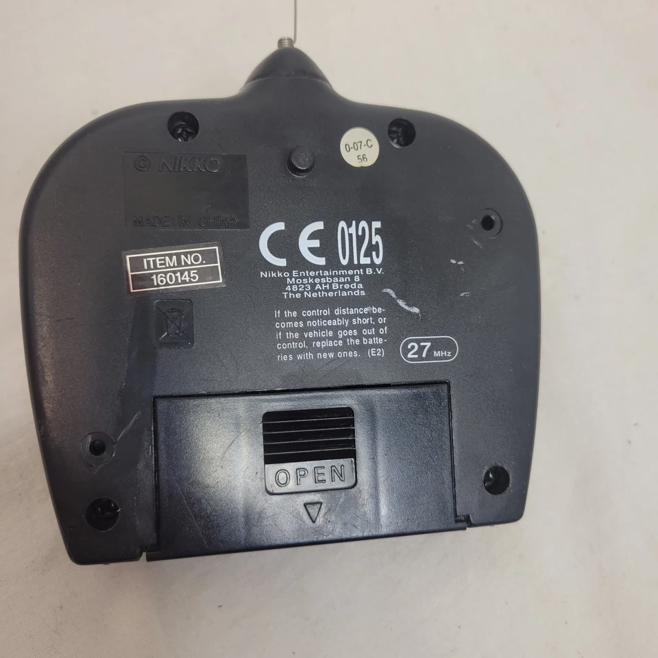 Nikko R/C System 27MHZ Remote Control 160145 Multi 3 Channel ABC Transmitter - Image 4 of 4