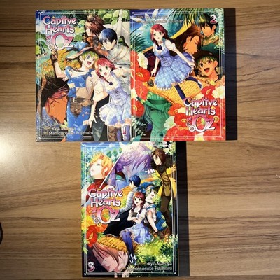 Captive Hearts of Oz Vol 1 2 3 Mamenosuke Fujimaru Dark Fantasy Manga
