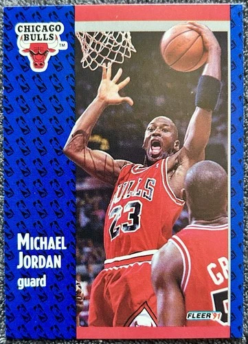 1991-92 Fleer #29 Michael Jordan Base Chicago Bulls