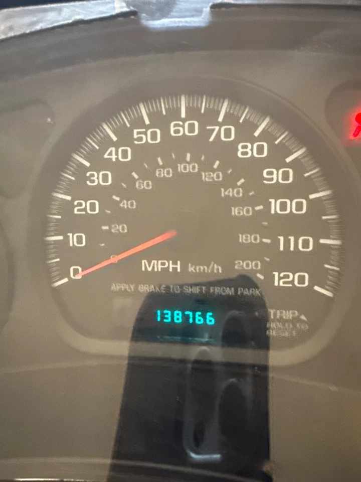 Cuadro de instrumentos de repuesto Chevrolet Impala 2000 2001 2004 2005 138766 millas Foto 3 de 4