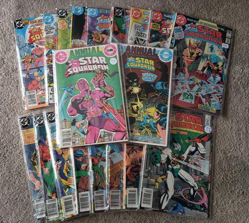 DC Comics 1981 All-Star Squadron 1-49 + Annuals 1-3 Bronze Age