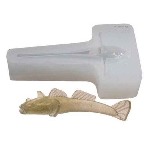 Moule à Leurres Souples – Squelette 85 Mm – Alciumpeche MOUSF11XX – Neuf