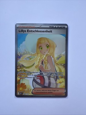 Pokémon Lillys Entschlossenheit 184/132 Deutsch Near Mint Mega Entwicklung