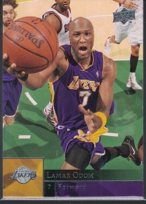 2009-10 Upper Deck Lamar Odom #81 Los Angeles Lakers