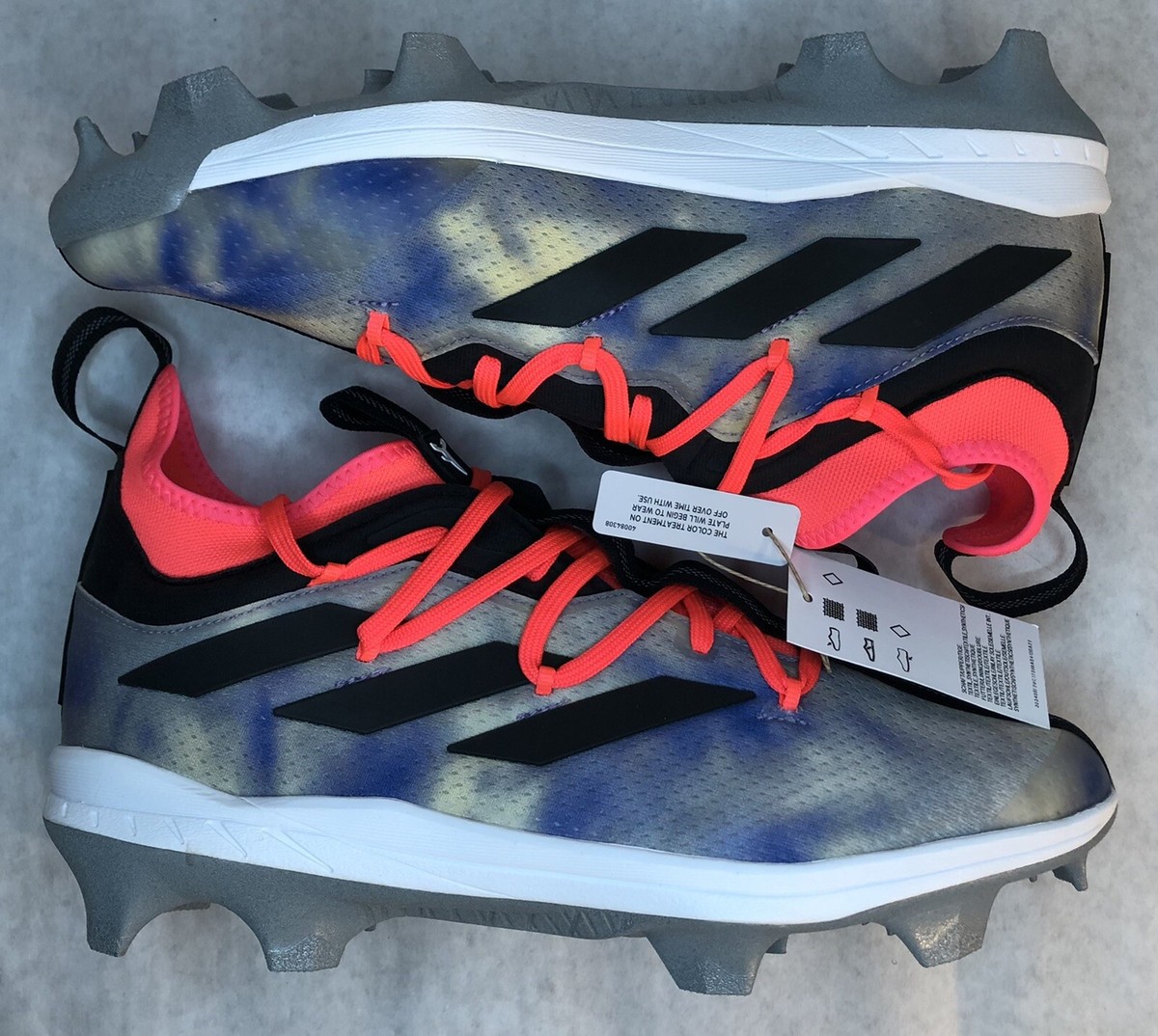 Adidas Afterburner Rare Baseball Cleats X Daniel Patrick H03813 Men’s Size 10.5 Adidas Afterburner Baseball Cleats X Daniel Patrick H03813  main image 4