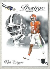 🏈 2024 Panini-Prestige - Nate Wiggins RC Ravens #314