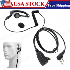 NEW Earpiece Headset PTT Mic For Kenwood TK-2200 TK-3200 TK-2207 TK-3207 Radio
