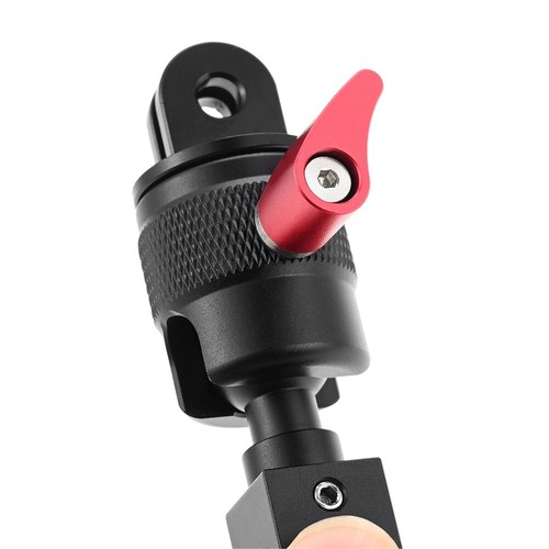 Adaptador 360° para cámaras de acción Hero 12/11/10/9/8/7/6/5/4/3 montaje GoPro estándar - Imagen 8 de 12