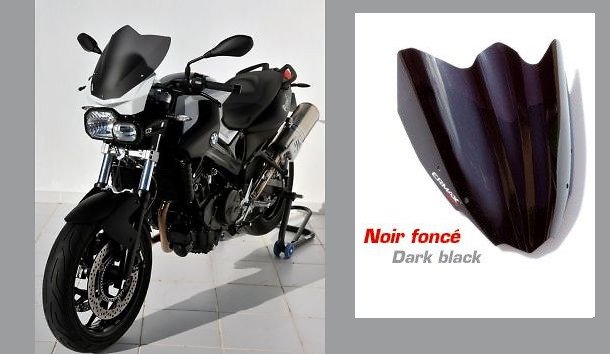 Bulle Ermax F800 R saute-vent moto 32cm avec fixation BMW F800R 09-14