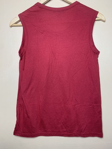Gap Women's Size XSmall T-Shirt Scoop Neck Red Sleeveless - Picture 12 of 12