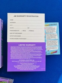 Boulder Dash NES Nintendo Box Manual CIB Complete Inserts Registration Card EX+