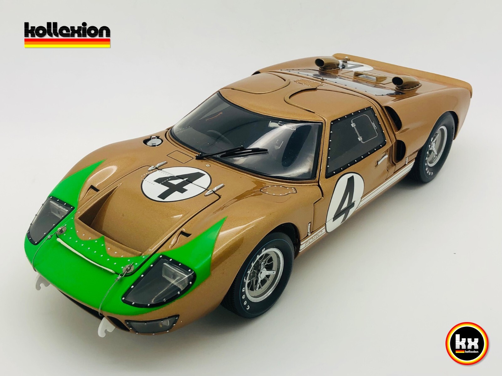 Exoto - 1966-67 Exoto Ford GT40 Mk II - 1966 Le Mans 24 Hours,  Hawkins/Donohue