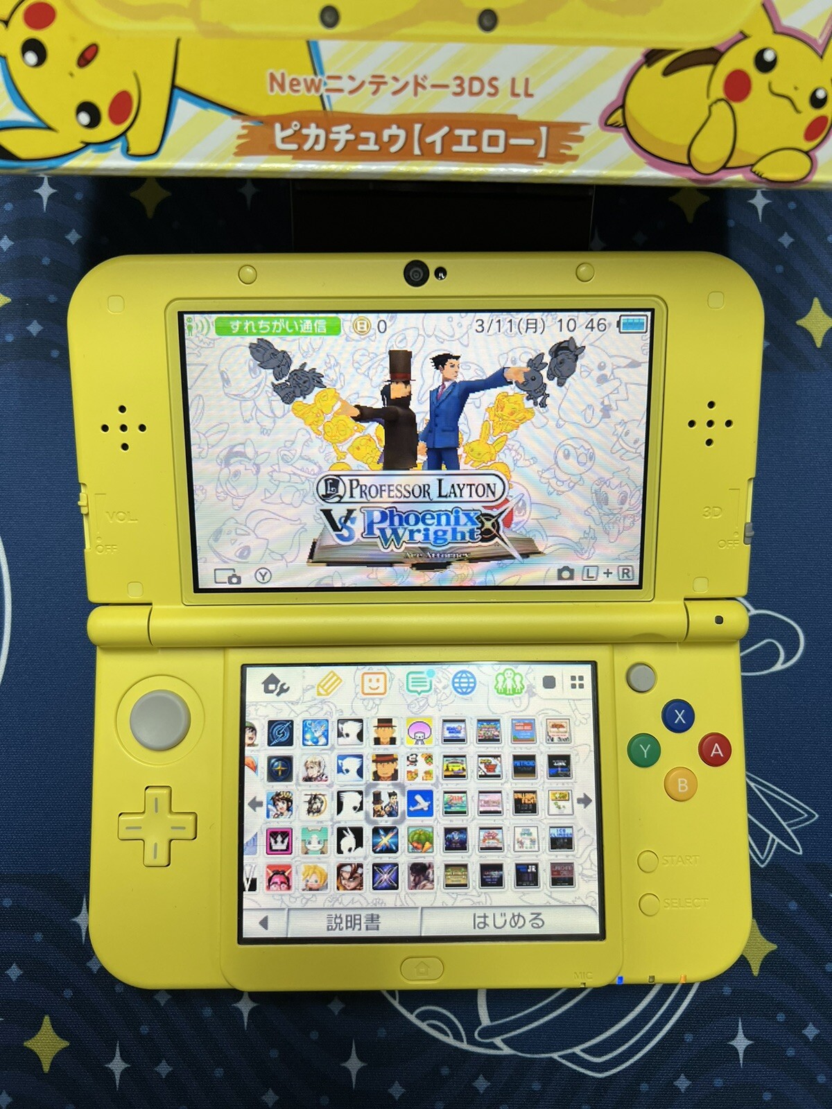 Pikachu New 3DS XL Region Free With Ambassador Program & Games eBay