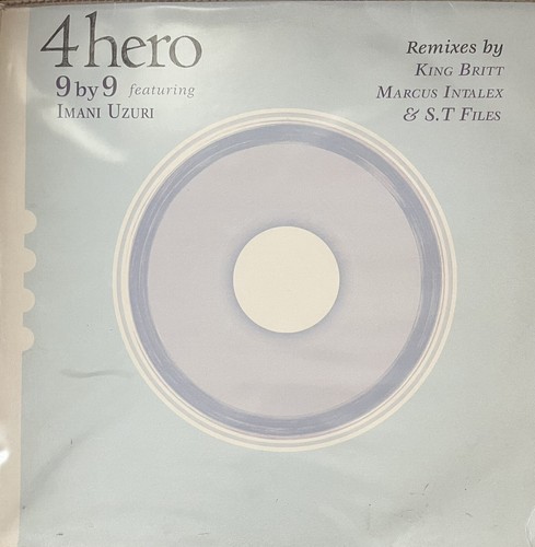 4hero Marcus Intalex & ST Files - 9x9 EP vinyl Drum & Bass Reinforced 4Hero VG+