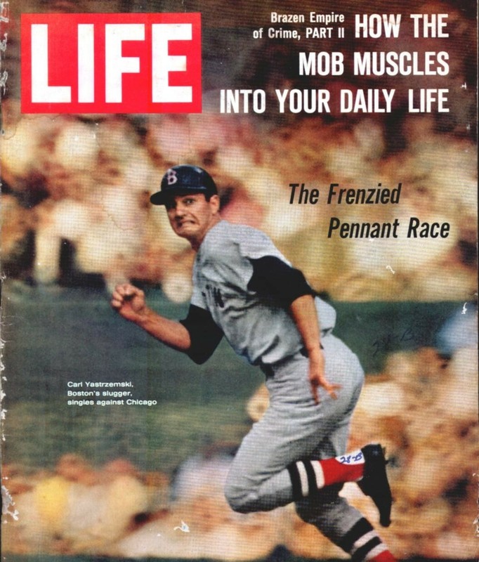 LIFE MAGAZINE SEPTEMBER 8, 1967 Carl Yastrzemski 100% Complete