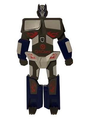 Target Transformers Autobot Optimus Prime Collectible Gift Card New No Value