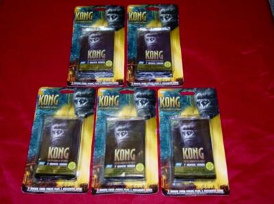 (5) Topps 2005 - KONG 8th Wonder of the World - Hanger Card Packs (SEALED) RARE