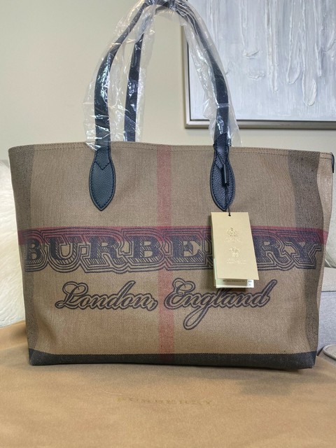 burberry doodle tote bag