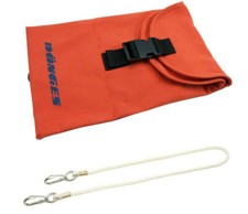 Feuerwehrleinenbeutel orange mit Trageleine DIN 14921 Fangleine Atemschutz