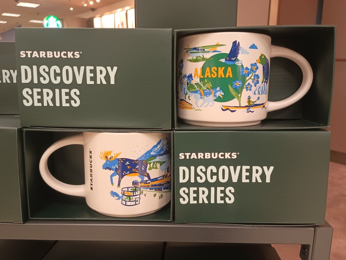 Starbucks ALASKA 14oz Coffee Mug DISCOVERY SERIES *NEW IN BOX