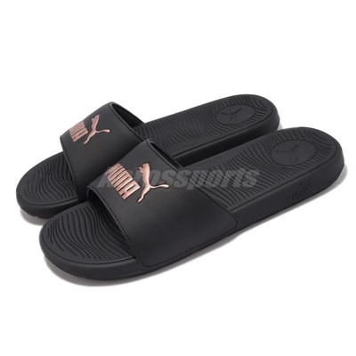 slippers rose gold