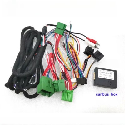 For Volvo XC90 high end s90 v90 Cable 16 Pin Wiring Harness Adapter Canbus Box