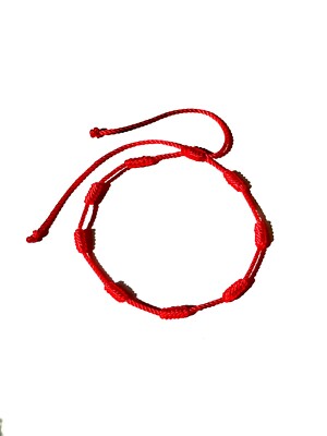 knot protective good-luck spiritual red string bracelet