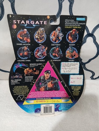 RARE VINTAGE Stargate COLONEL O'NEIL Team Leader Action Figure Hasbro 1994 NIB - Picture 5 of 8