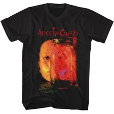 Alice In Chains Jar Of Flies Album Cover Men's T Shirt Rock Band Tour Merch